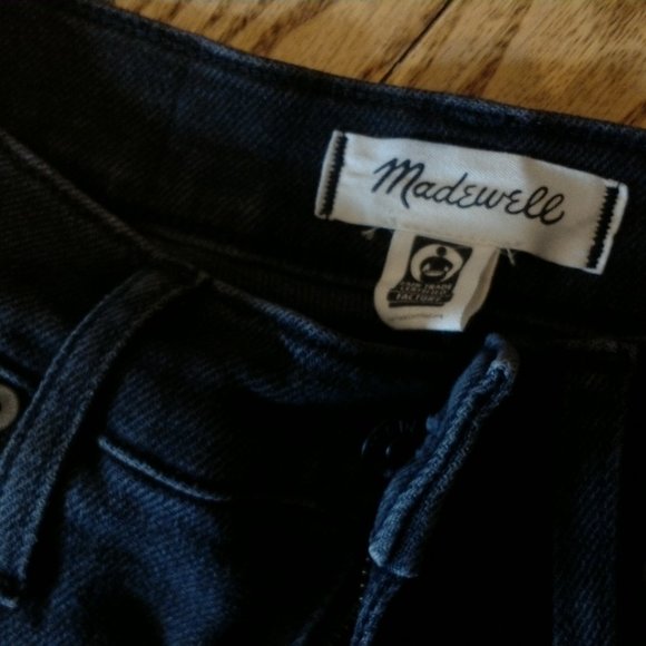 Madewell Black Jeans in Size 28 10' High Rise Skinny Jeans - Picture 2 of 8